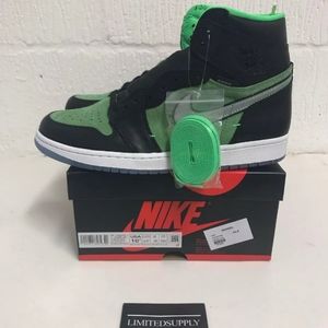 Jordan 1 retro zoom zen green